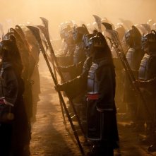 Una scena del film The Last Airbender