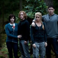Una sequenza del film The Twilight Saga: Eclipse con Ashley Greene, Jackson Rathbone, Nikki Reed e Kellan Lutz