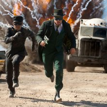 Una Scena Movimentata Del Film The Green Hornet Con Il Protagonista Seth Rogen E Kato Jay Chou 167656