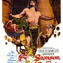 Locandina del film Sansone e Dalila ( 1949 )