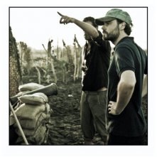 Mauro Mancini sul set di Safe