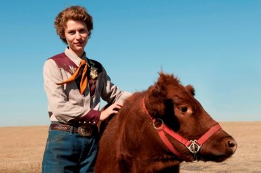 Claire Danes in una scena del film TV Temple Grandin