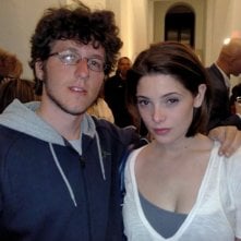 Ashley Greene con N. Santi Amantini durante il party di fine riprese di New Moon