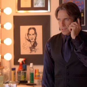 Ben Stiller in una sequenza del film Un microfono per due