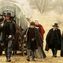 James Purefoy, Rachel Hurd-Wood, Pete Postlethwaite e Alice Krige in un'immagine del film Solomon Kane