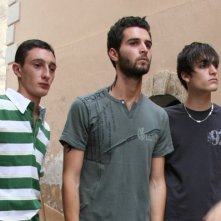 Ciro Petrone, Rosario Ruotolo ed Andrea Iervolino in una scena di Prigioniero di un segreto