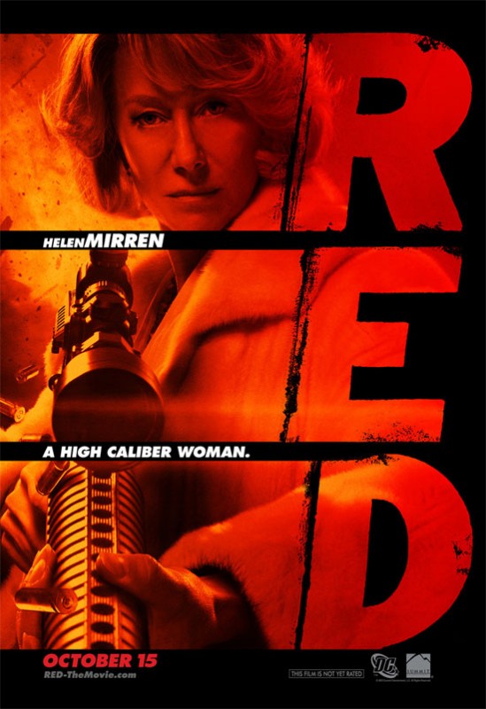 Poster Di Helen Mirren In Red 168565