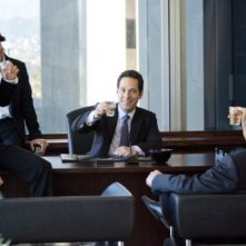 Ron Livingston e Paul Rudd in una scena di Dinner for Schmucks