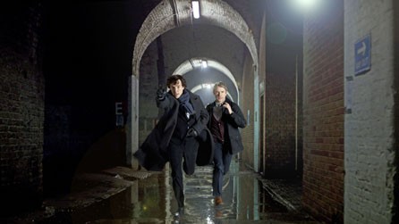 Benedict Cumberbatch E Martin Freeman In Una Scena Della Serie Sherlock 168840