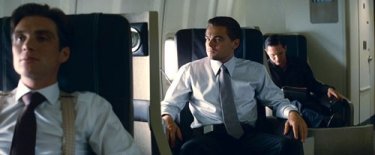 Leonardo DiCaprio e Cillian Murphy in una scena del film Inception