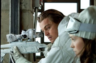 Leonardo DiCaprio and Ellen Page in Inception