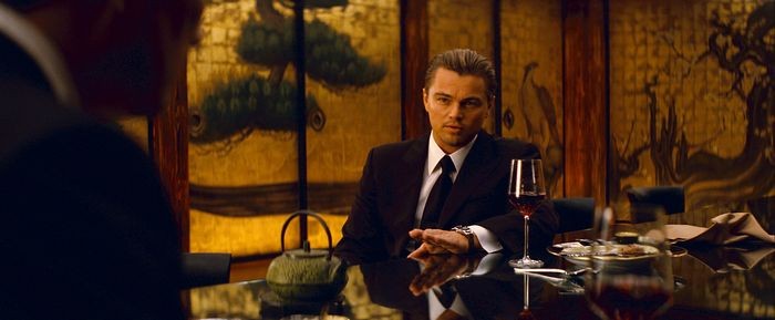 Leonardo DiCaprio nel film  Inception