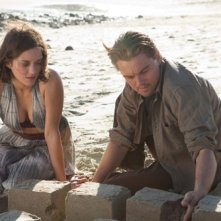 Marion Cotillard con Leonardo DiCaprio nel film Inception