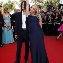Ornella Muti a Cannes 2010 con suo figlio Andrea Fachinetti