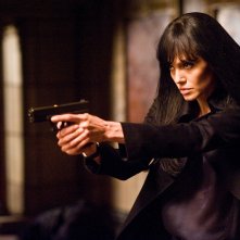 Angelina Jolie nel ruolo di Evelyn nel film Salt