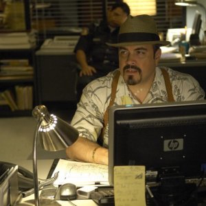 Angel Batista (David Zayas) in una scena dell'episodio Frammenti di Memoria di Dexter