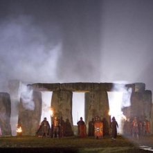 Stonehenge in una scena dell'episodio Pandorica Opens di Doctor Who