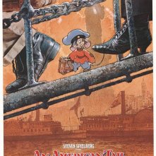 Locandina americana ufficiale di Fievel sbarca in America