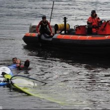 Una foto di scena della serie canadese The Guard
