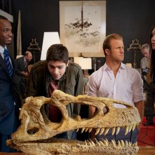 Adrian Grenier, Scott Caan, Adrian Peterson e Taylor Cole  nell'episodio Dramedy di Entourage