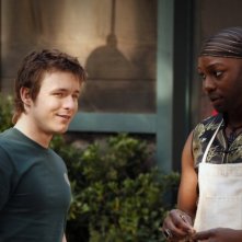 Nelsan Ellis e Marshall Allman nell'episodio Trouble di True Blood