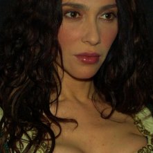 Anna Marcello sul set di The Tomb