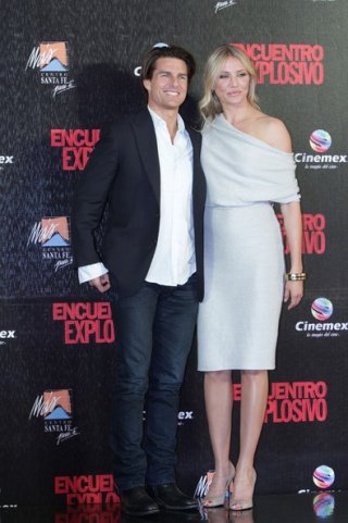 Cameron Diaz e Tom Cruise in Messico