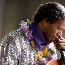 Jamie Foxx in un primo piano tratto dal film The Soloist