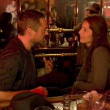 Robert Downey Jr. e Catherine Keener in una scena del film The Soloist