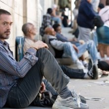 Robert Downey Jr. in un'immagine del film The Soloist
