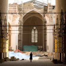 Una chiesa de L'Aquila ritratta nel film La città invisibile