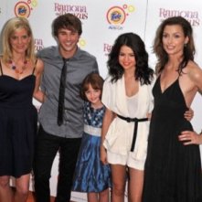 Bridget Moynahan, Selena Gomez, Joey King ed Hutch Dano alla premiere di Ramona and Beezus a New York