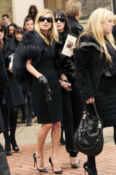 Kate Moss Ai Funerali Di Alexander Mcqueen 169703