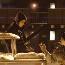 Faccia faccia tra i due giovani protagonisti di Let Me in