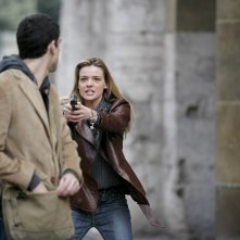 Christiane Filangieri in una scena di Ho sposato uno sbirro