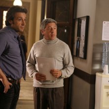 Flavio Insinna e Antonio Catania in una scena di Ho sposato uno sbirro