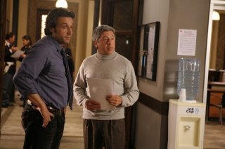 Flavio Insinna e Antonio Catania in una scena di Ho sposato uno sbirro