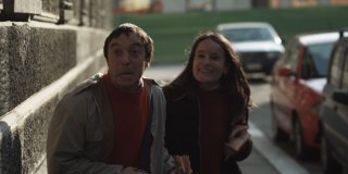 Pietro Casella e Carlotta Saletti nel film Pietro