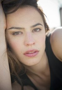 Un primo piano dell'attrice Giorgia Sinicorni