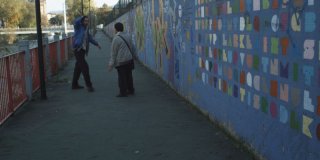Una scena del film Pietro