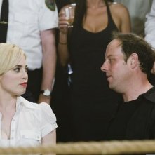 Charlotte Sullivan e Matt Gordon nell'episodio Fite Nite di Rookie Blue