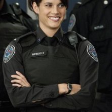 Missy Peregrym in una scena dell'episodio Honor Role di Rookie Blue