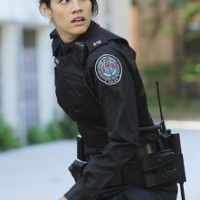 Missy Peregrym nell'episodio Fresh Paint di Rookie Blue
