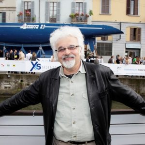 Patrizio Roversi al salone nautico milanese NavigaMI