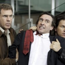 Will Ferrell e Mark Wahlberg con Steve Coogan nella commedia The Other Guys