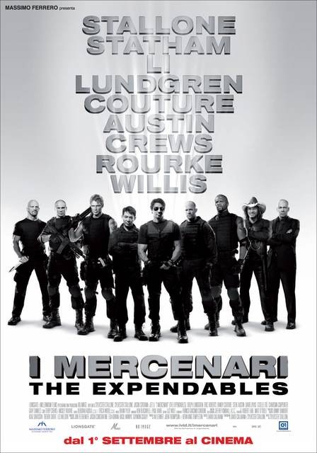 Locandina Italiana Del Film I Mercenari The Expendables 170364