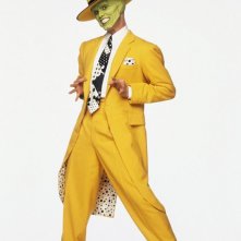 Jim Carrey in una foto promozionale per il film The Mask - da zero a mito