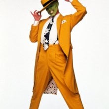 The Mask (Jim Carrey) in una foto promo del film The Mask - da zero a mito