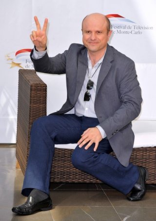 un 'vittorioso' Enrico Colantoni al Festival di Montecarlo nel 2010
