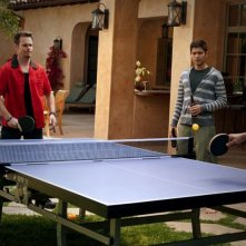 Kevin Dillon, Adrian Grenier e John Stamos nell'episodio Tequila Sunrise di Entourage